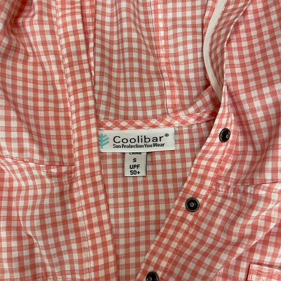 Lightweight Coolibar jacket/quarter snap - Picture 4 of 8